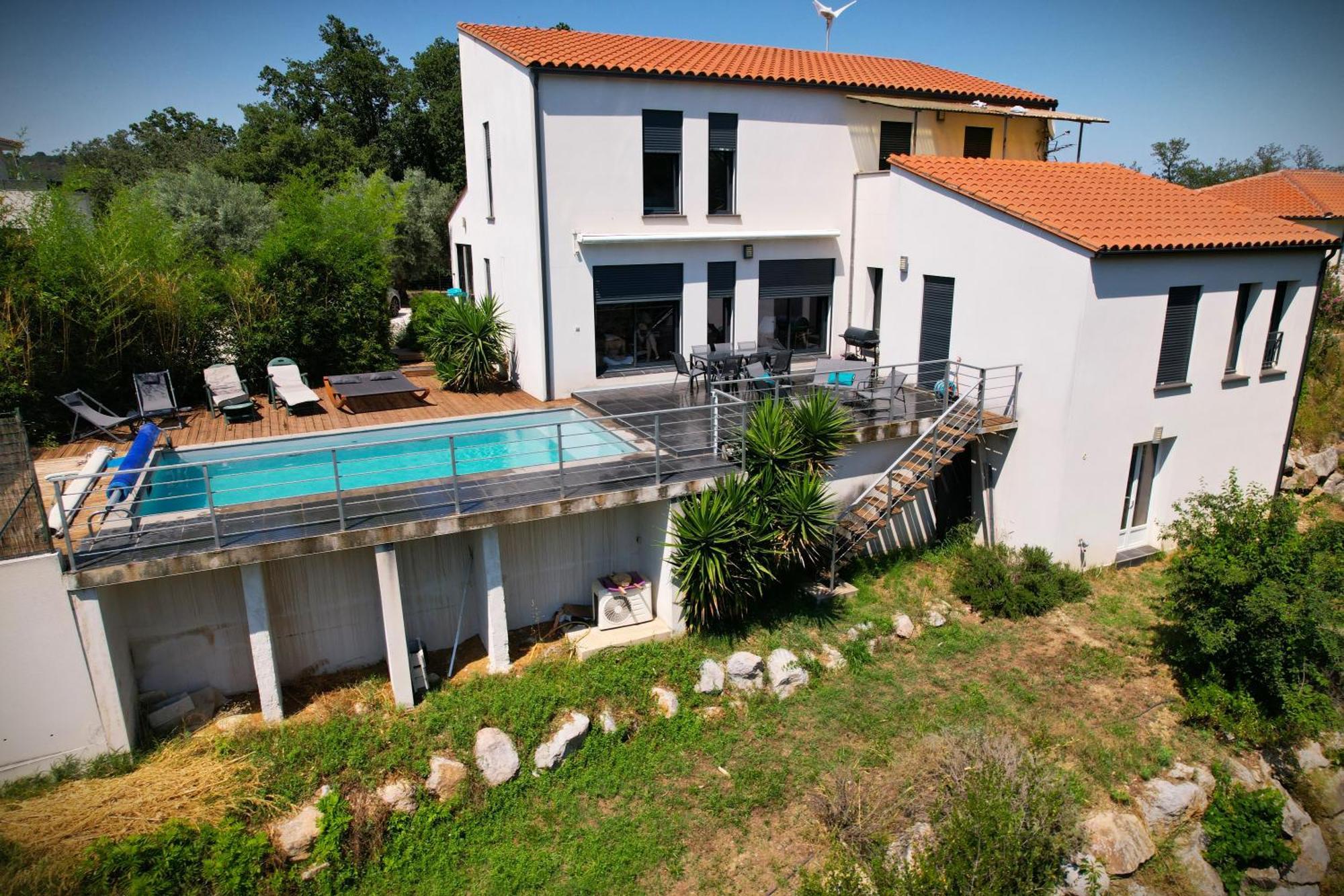 Villa Contemporaine, Jardin Mediterraneen Et Piscine Privee Saint-Jean-Pla-de-Corts Екстер'єр фото